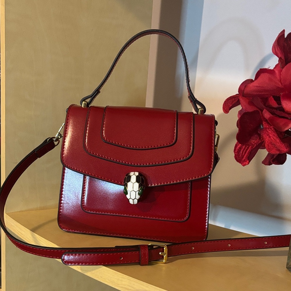 Elegant Red Handbag